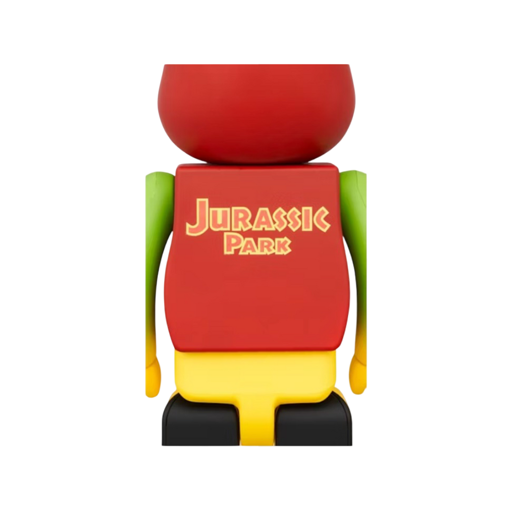 Conjunto Bearbrick x Jurassic Park 100% y 400%