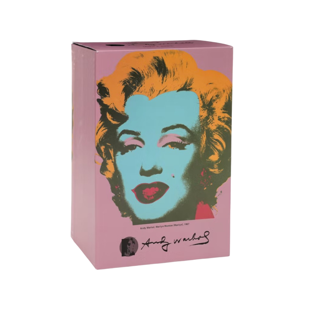 Set Bearbrick Andy Warhol Marilyn Monroe #2 100% & 400%