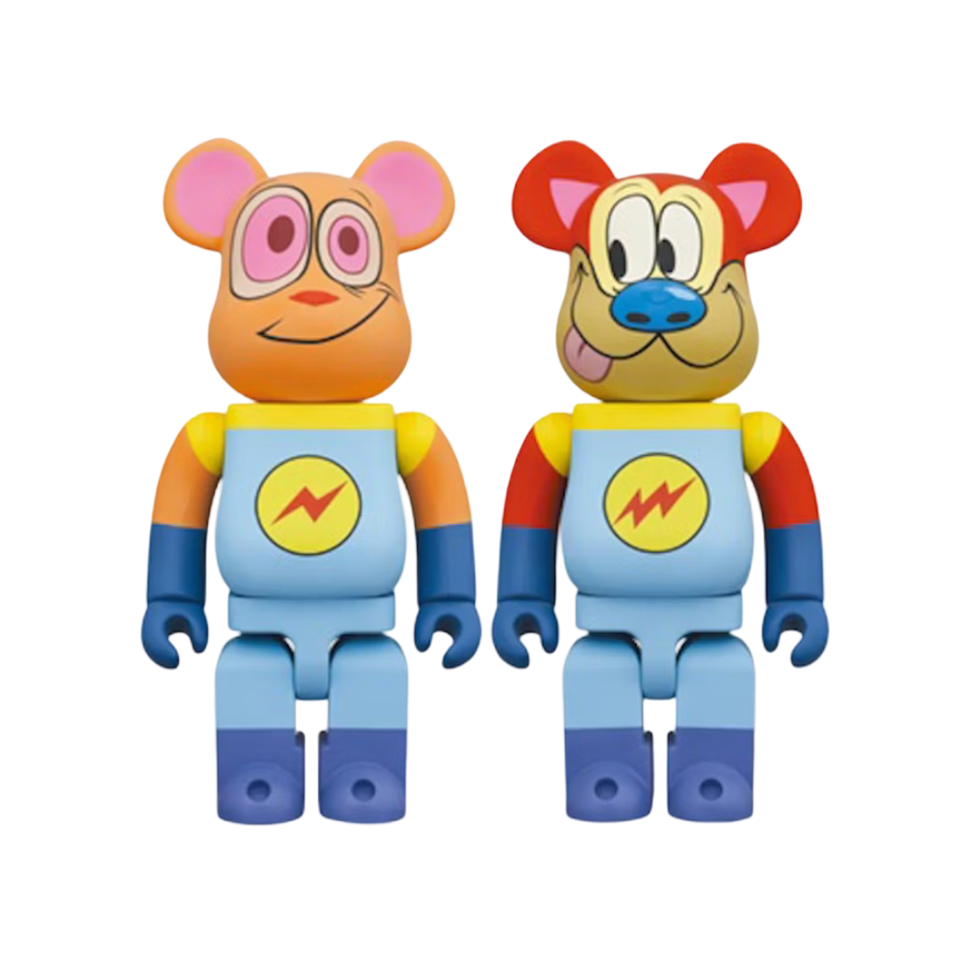 Bearbrick Ren & Stimpy Space Madness 400%