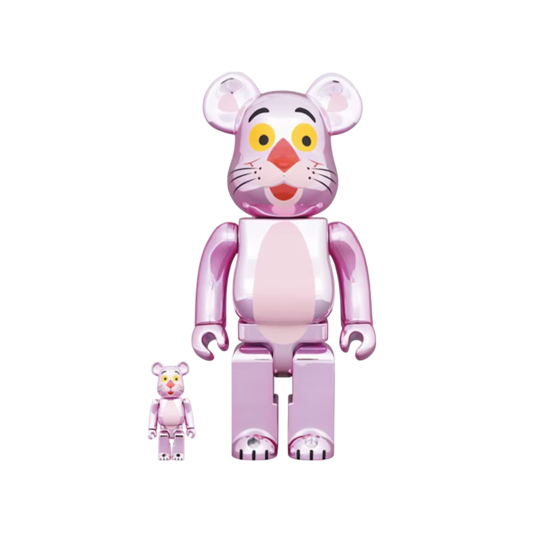 Bearbrick x Pink Panther 100% & 400% Set