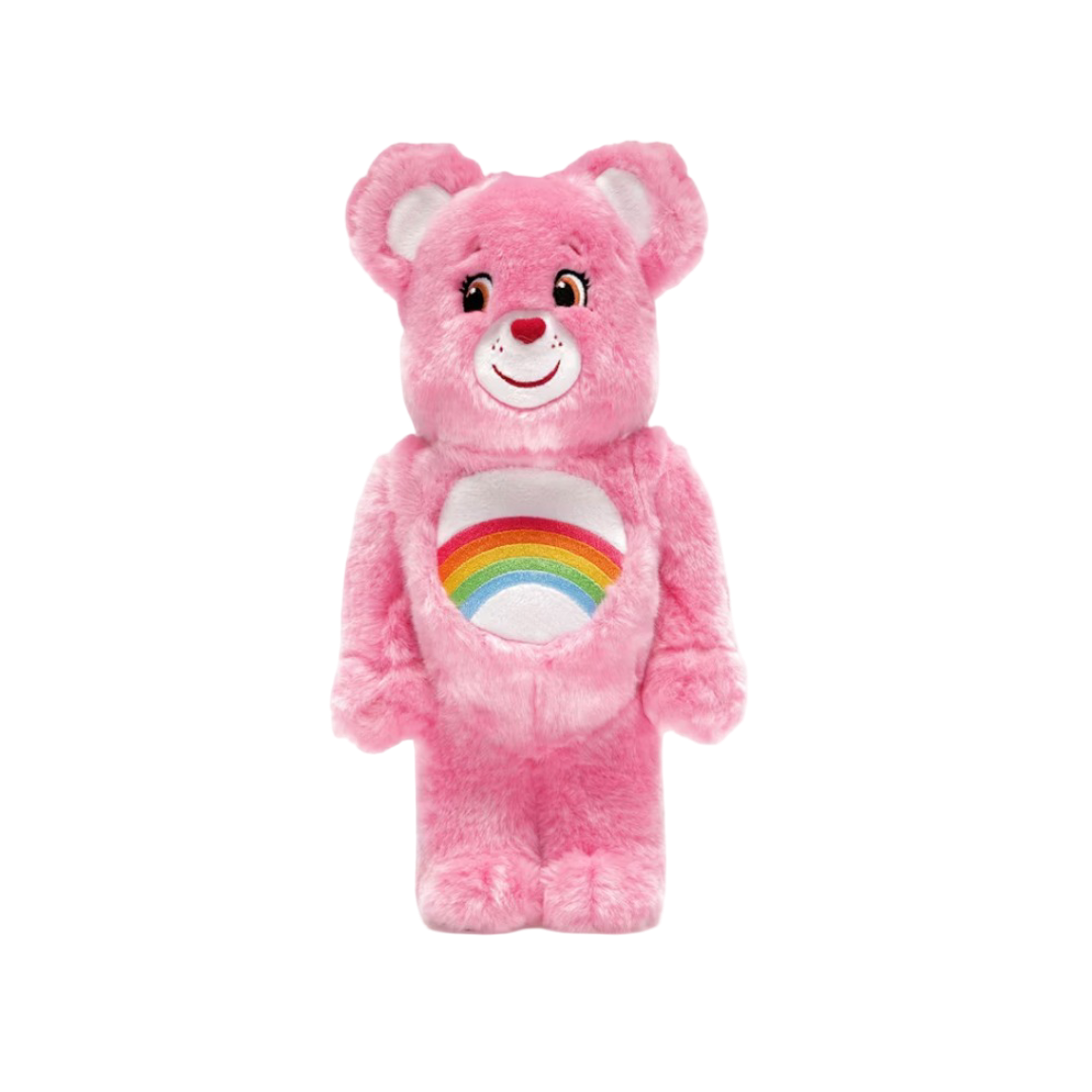 Bearbrick x Care Bears Cheer Bear Costume 400% Pink