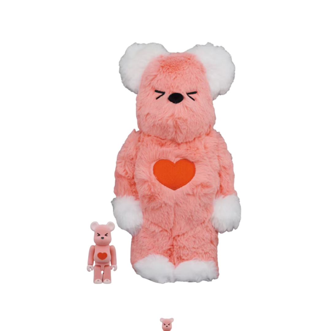 Bearbrick Valmuer (Poppies) 100% & 400% Set