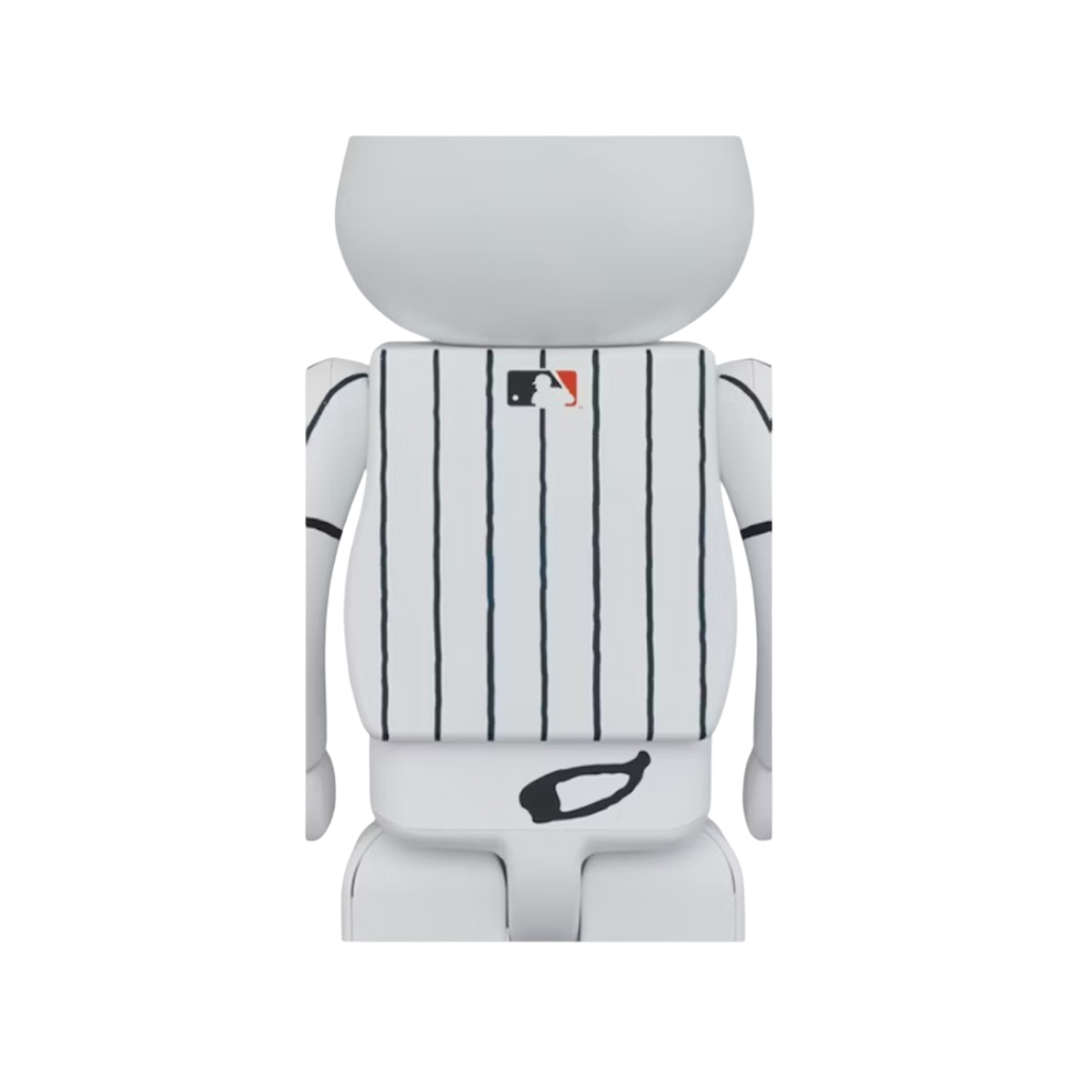 Conjunto Bearbrick x Peanuts x MLB New York Yankees Snoopy 100% y 400%