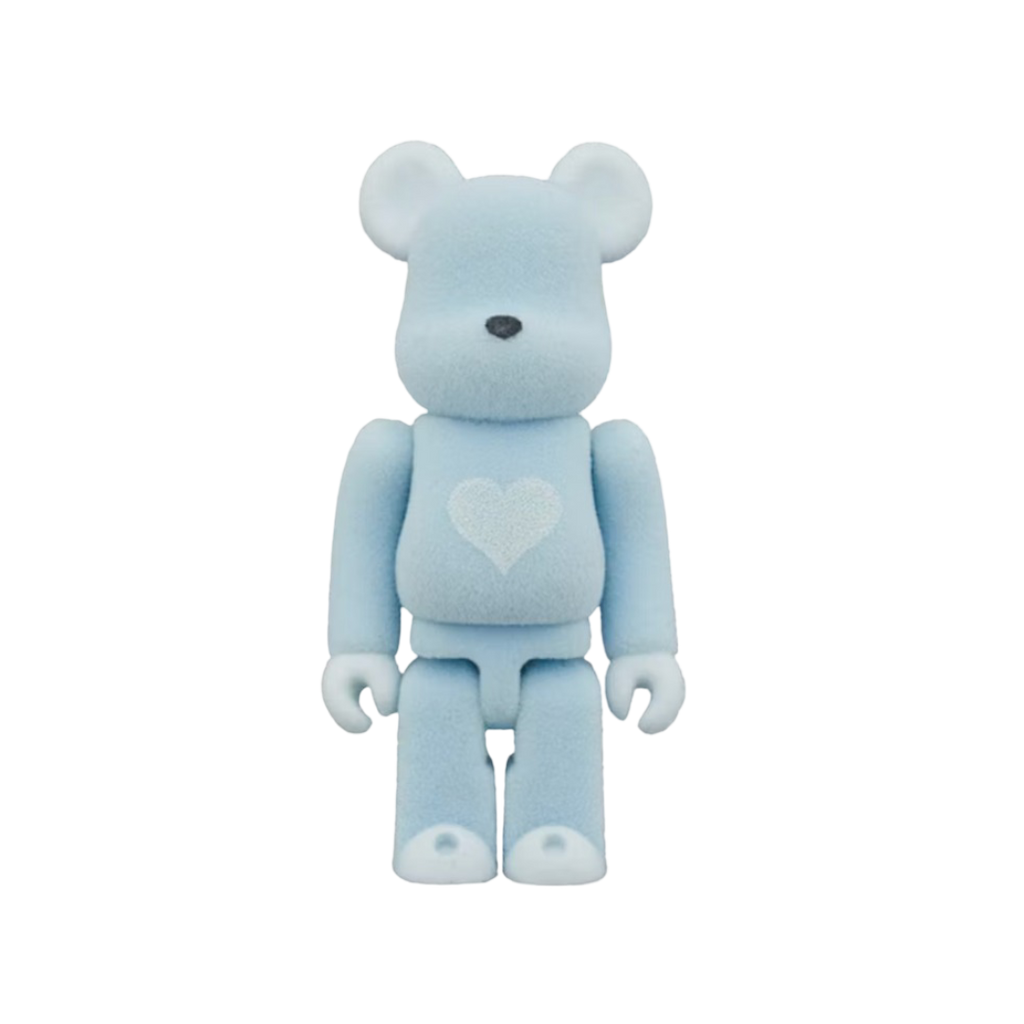 Conjunto Bearbrick x Valmuer 100% y 400% Azul Bebé