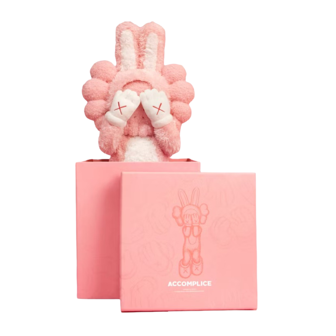 KAWS Accomplice Plush Pink (Edition of 2000)