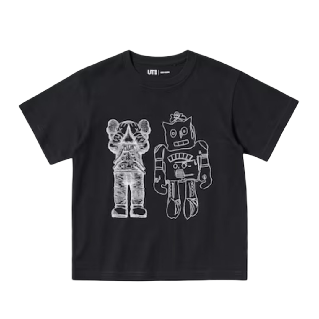 KAWS x Warhol UT Graphic Kids T-shirt Black