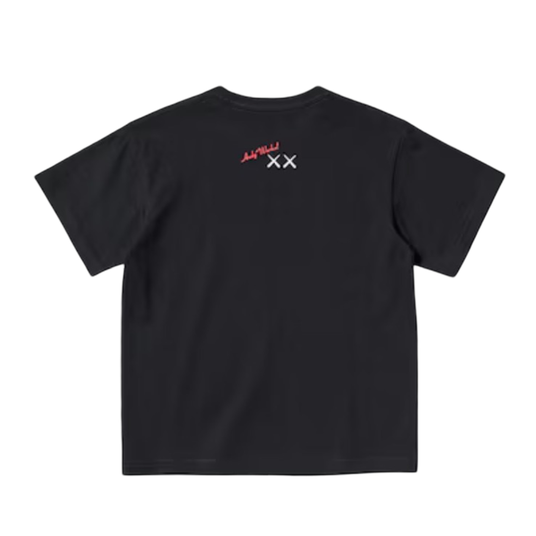 KAWS x Warhol UT Graphic Kids T-shirt Black