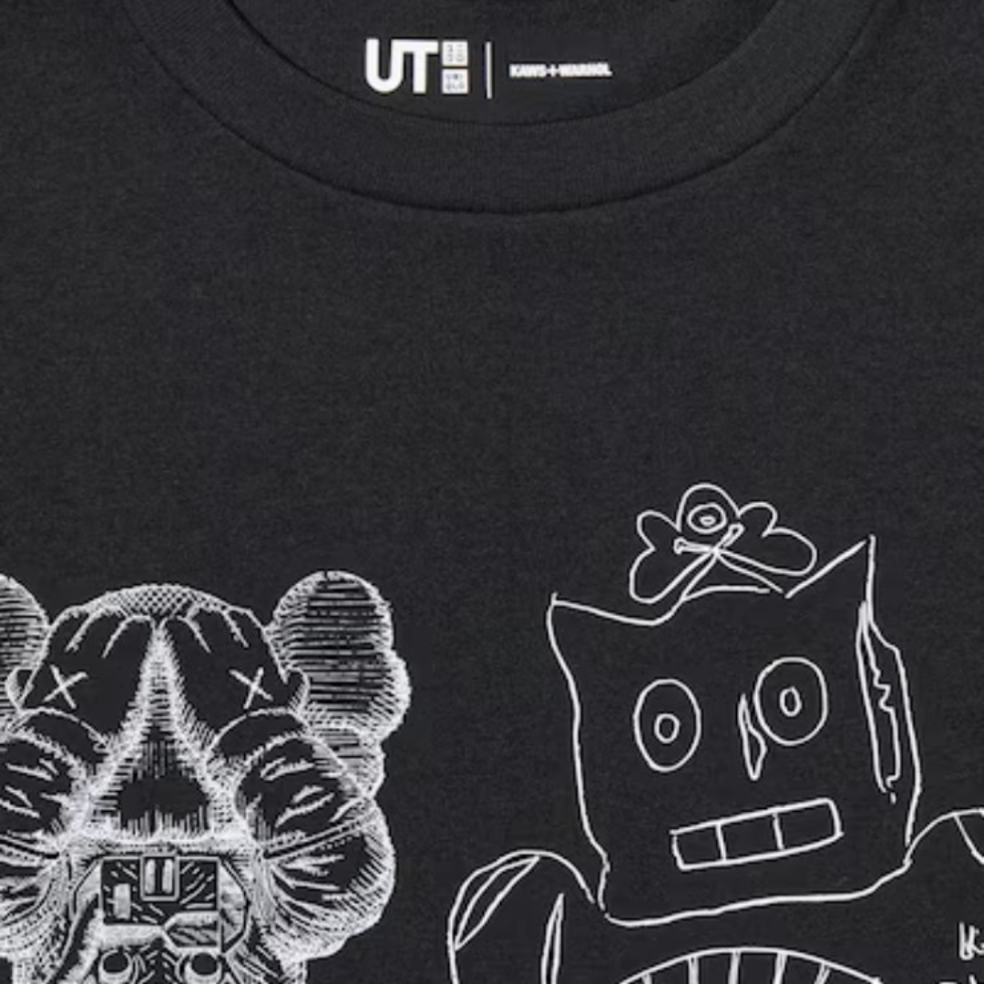 KAWS x Warhol UT Graphic Kids T-shirt Black