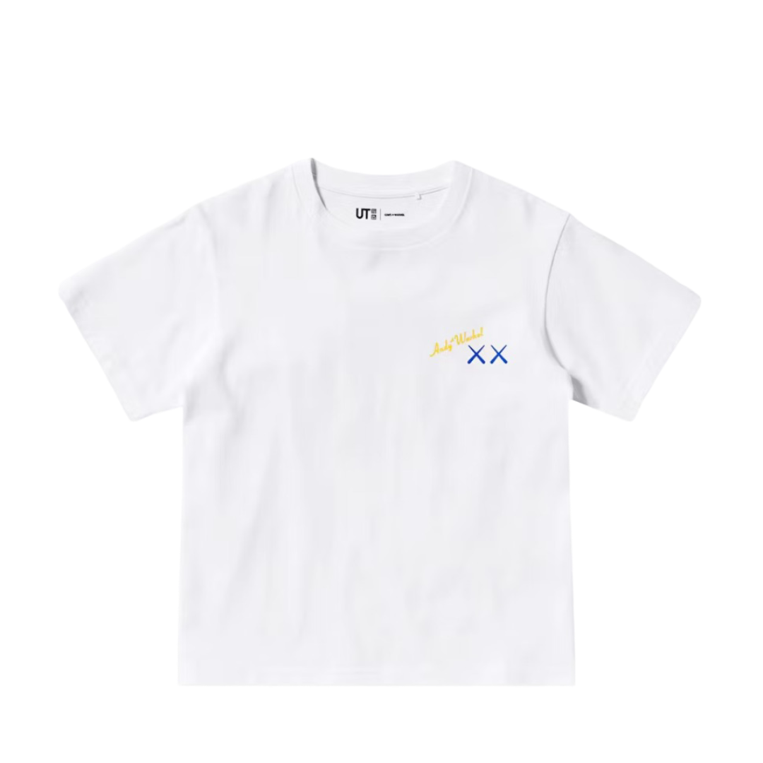 KAWS x Warhol UT Graphic Kids T-shirt White