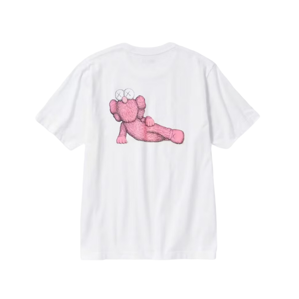 Camiseta blanca KAWS x Uniqlo