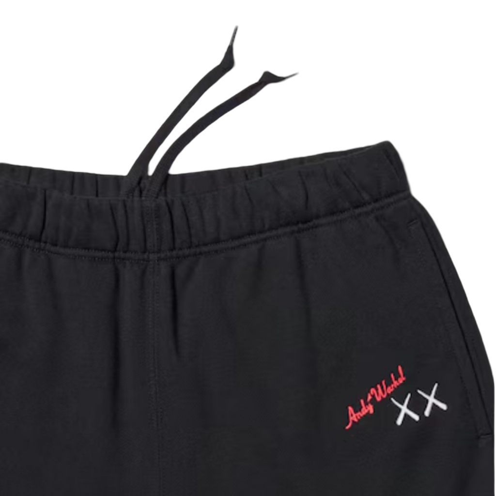 Pantalones deportivos negros KAWS x Uniqlo Warhol