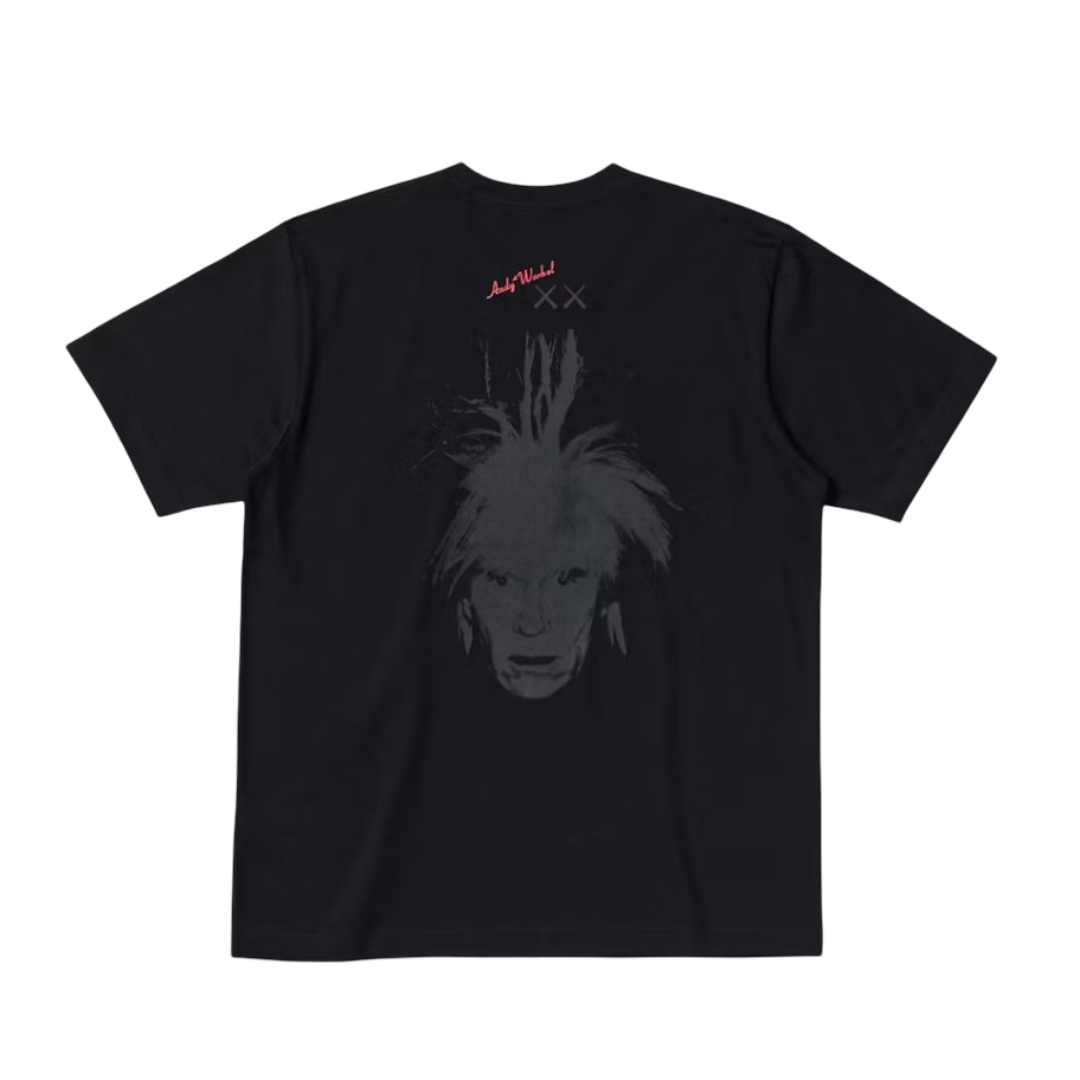 KAWS x Warhol UT Graphic T-shirt Black (Asia Sizing)