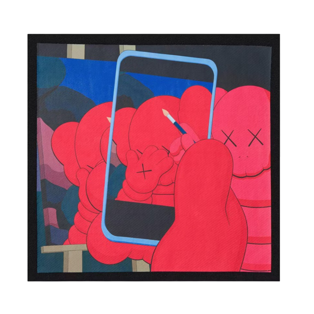 KAWS x Warhol Graphic Sweatshirt Black