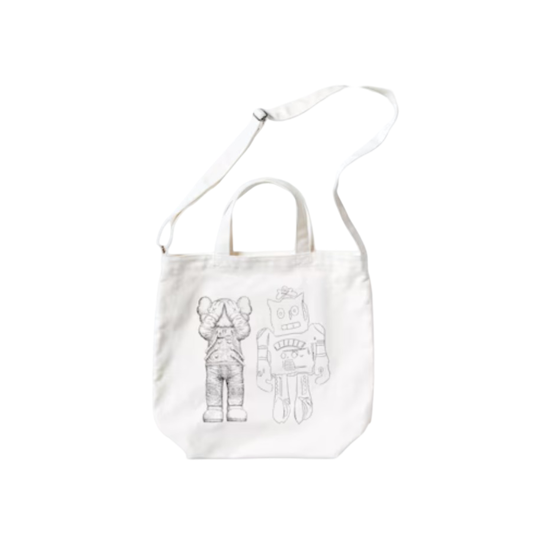 KAWS x Uniqlo x Warhol 2Way Tote Bag