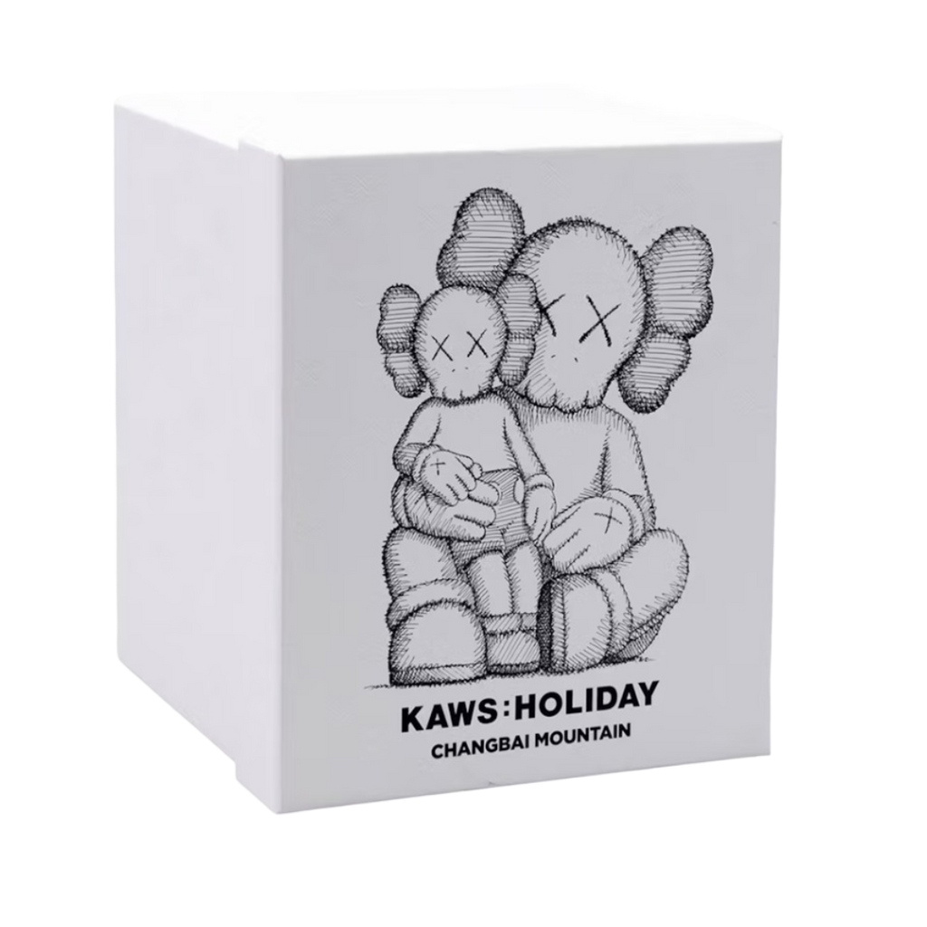 Figura de vinilo de la montaña Changbai de KAWS Holiday, color negro