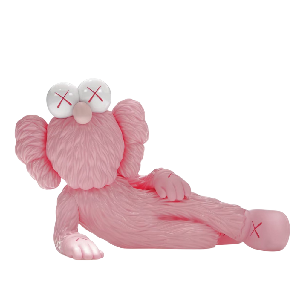 Figura de vinilo rosa "Time Off" de KAWS