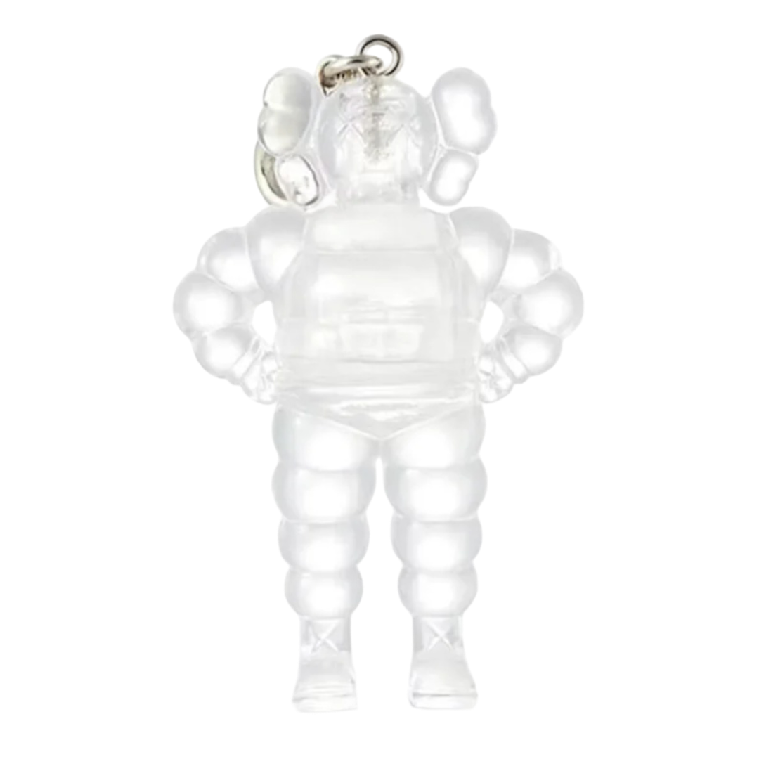 KAWS Keychain Chum Tokyo Clear First CHUM - White Figure 0