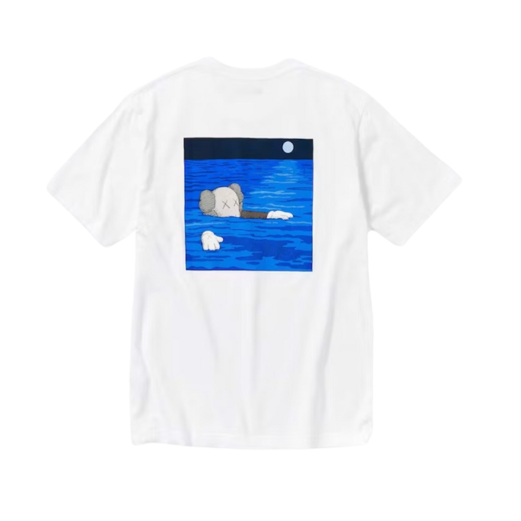 KAWS x Uniqlo UT Short Sleeve Artbook Cover T-shirt (US Sizing) White
