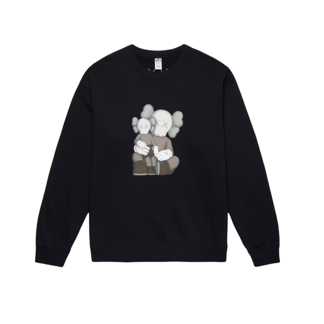 KAWS x Uniqlo Longsleeve Sweatshirt (US Sizing) Black