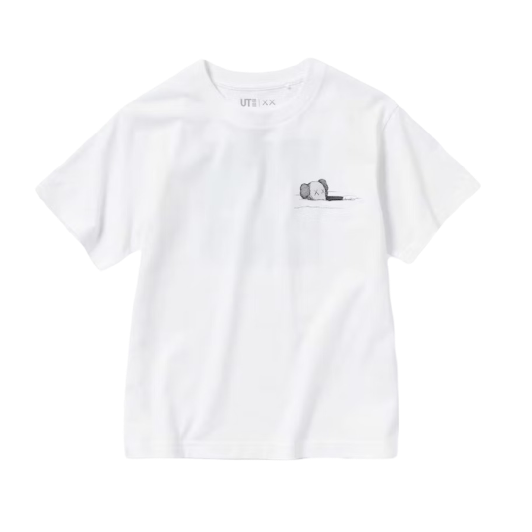 KAWS x Uniqlo Kids UT Short Sleeve Artbook Cover T-shirt (US Sizing) White