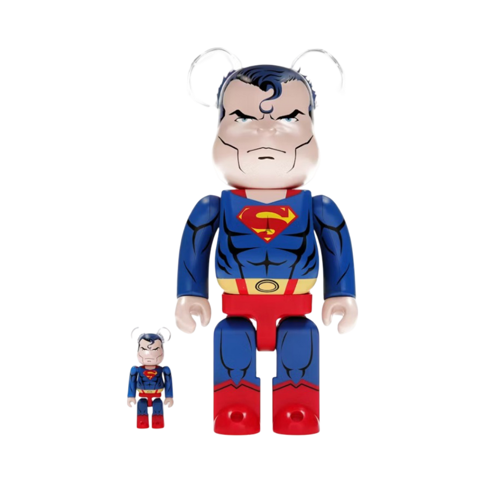 Bearbrick Superman (Batman: Hush Ver.) 100% & 400% Set