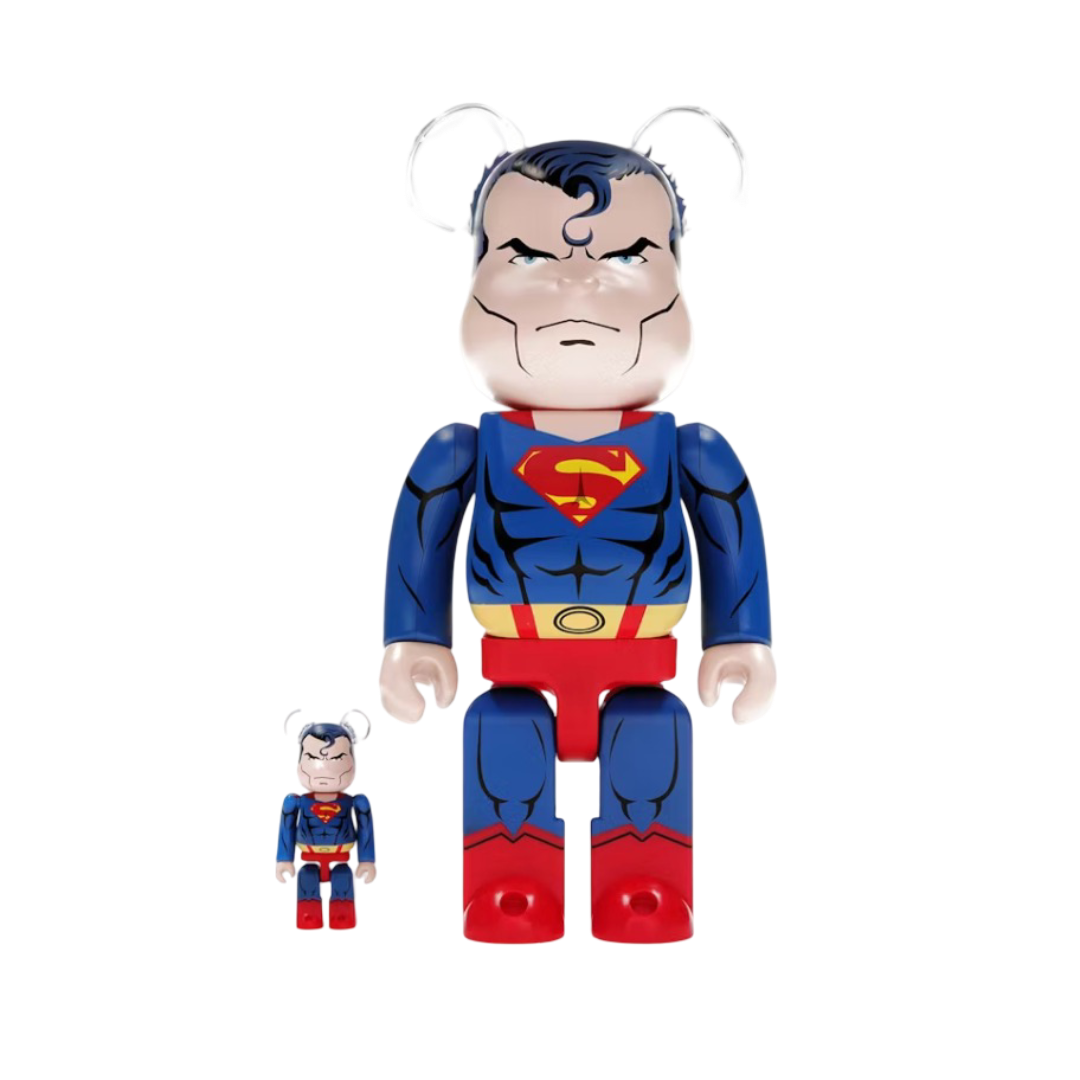 Bearbrick Superman (Batman: Hush Ver.) 100% & 400% Set
