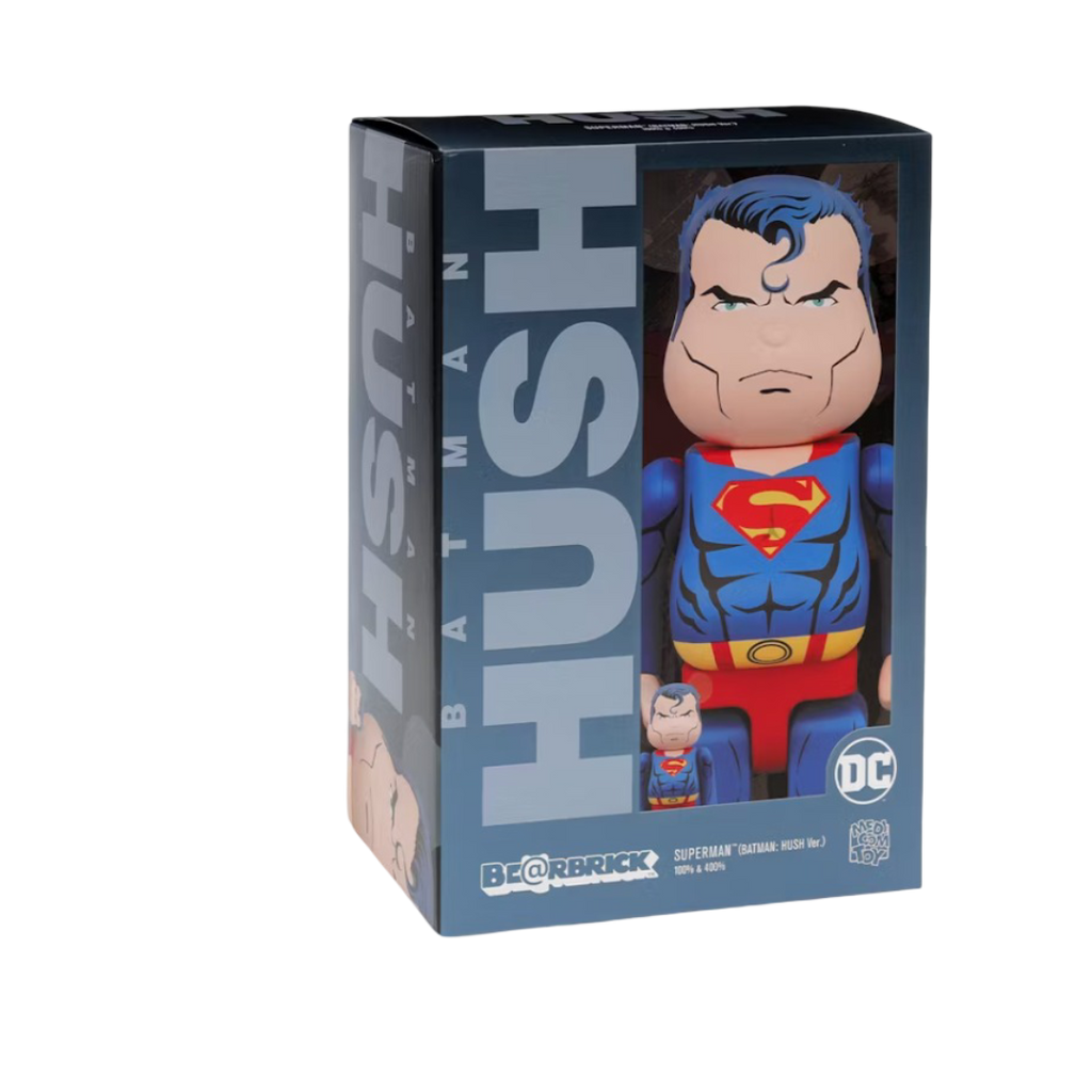 Bearbrick Superman (Batman: Hush Ver.) 100% & 400% Set