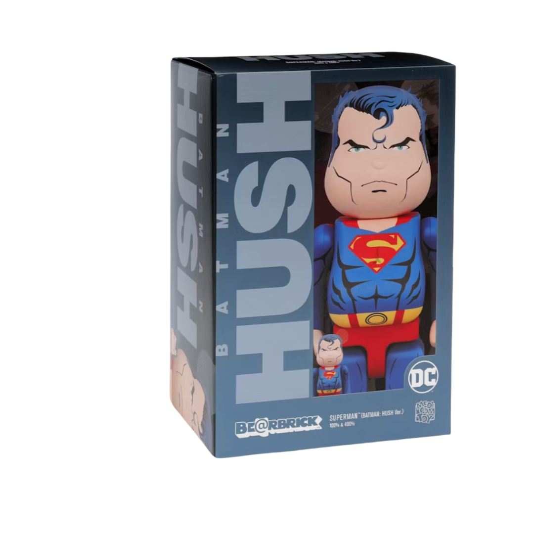 Bearbrick Superman (Batman: Hush Ver.) 100% & 400% Set