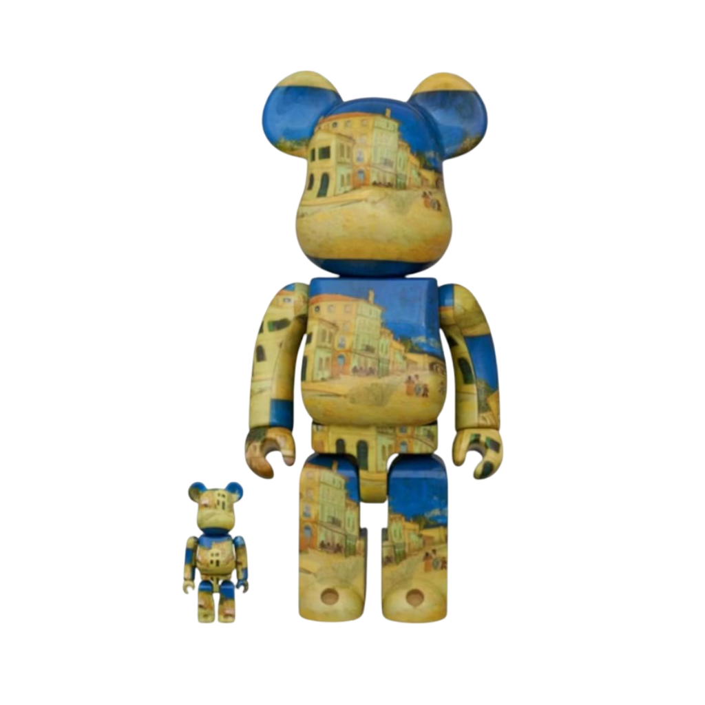 Bearbrick x Van Gogh Museum The Yellow House 100% & 400% Set