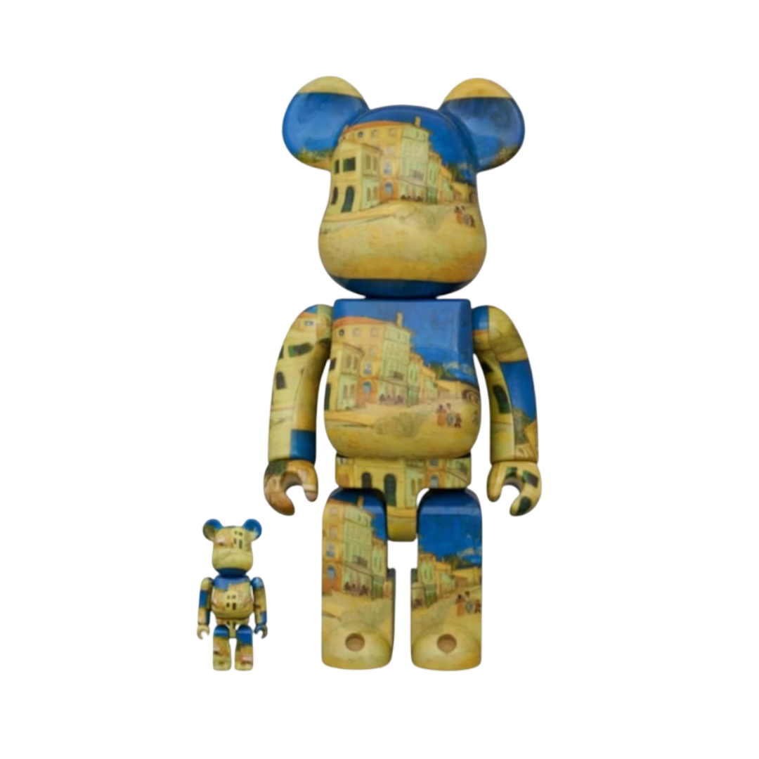 Bearbrick x Van Gogh Museum The Yellow House 100% & 400% Set