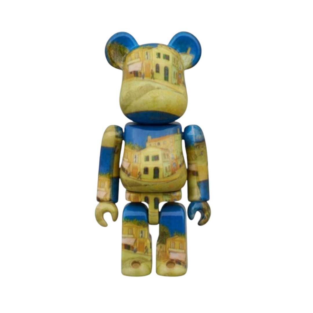 Bearbrick x Van Gogh Museum The Yellow House 100% & 400% Set