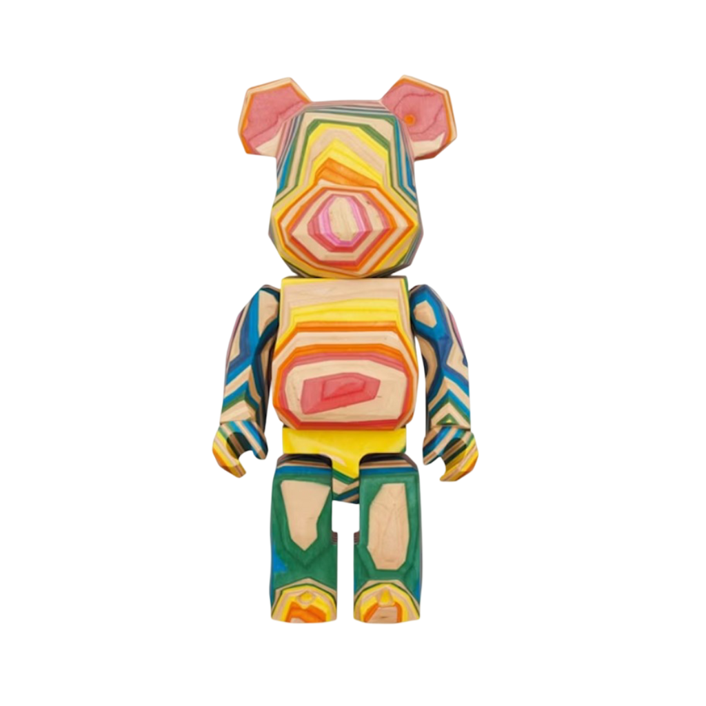 Bearbrick x Fragment Design Karimoku Haroshi Vertical Polygon (2G Exclusive) 400%