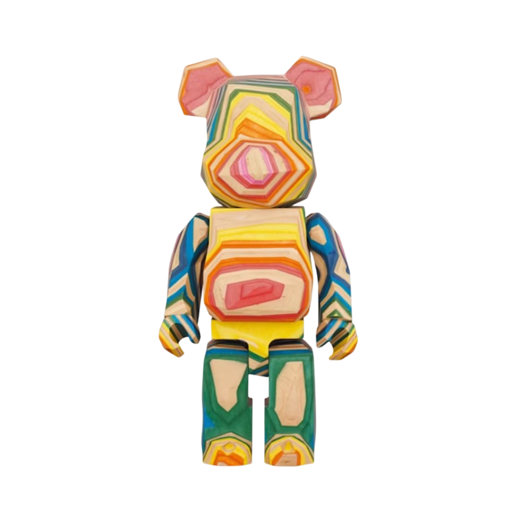Bearbrick x Fragment Design Karimoku Haroshi Vertical Polygon (2G Exclusive) 400%