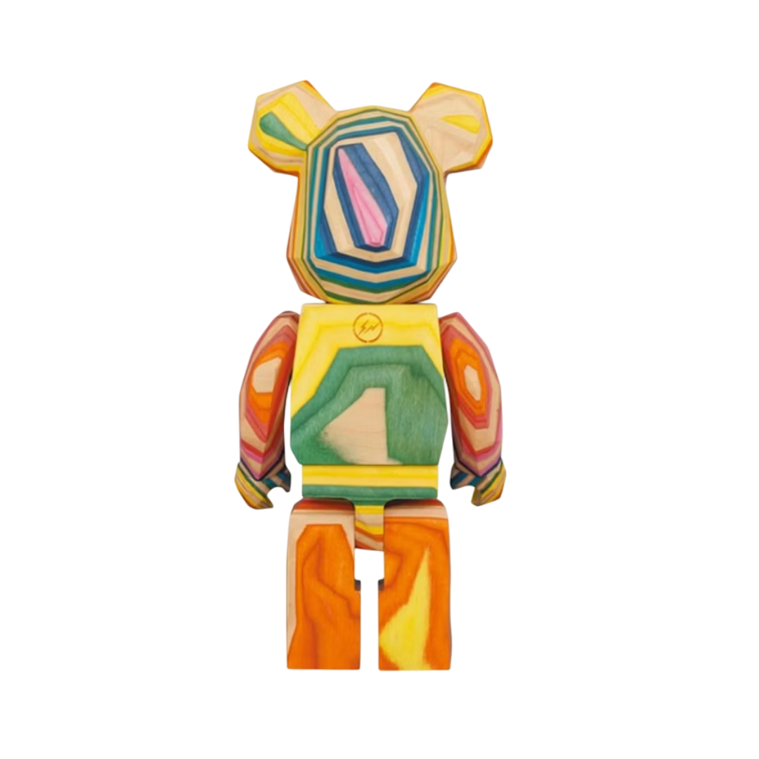 Bearbrick x Fragment Design Karimoku Haroshi Vertical Polygon (2G Exclusive) 400%
