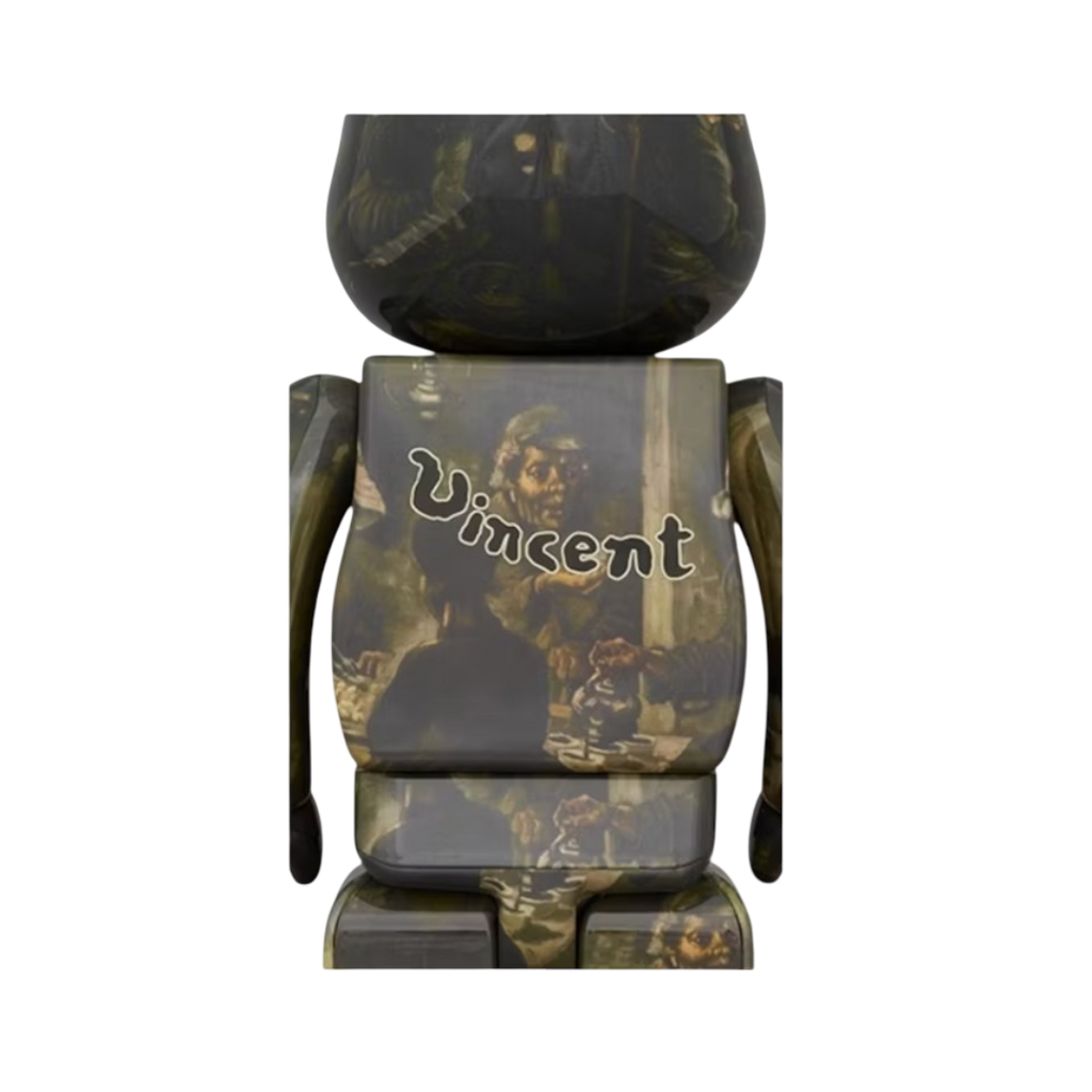 Bearbrick x Van Gogh Museum The Potato Eaters 100% & 400% Set