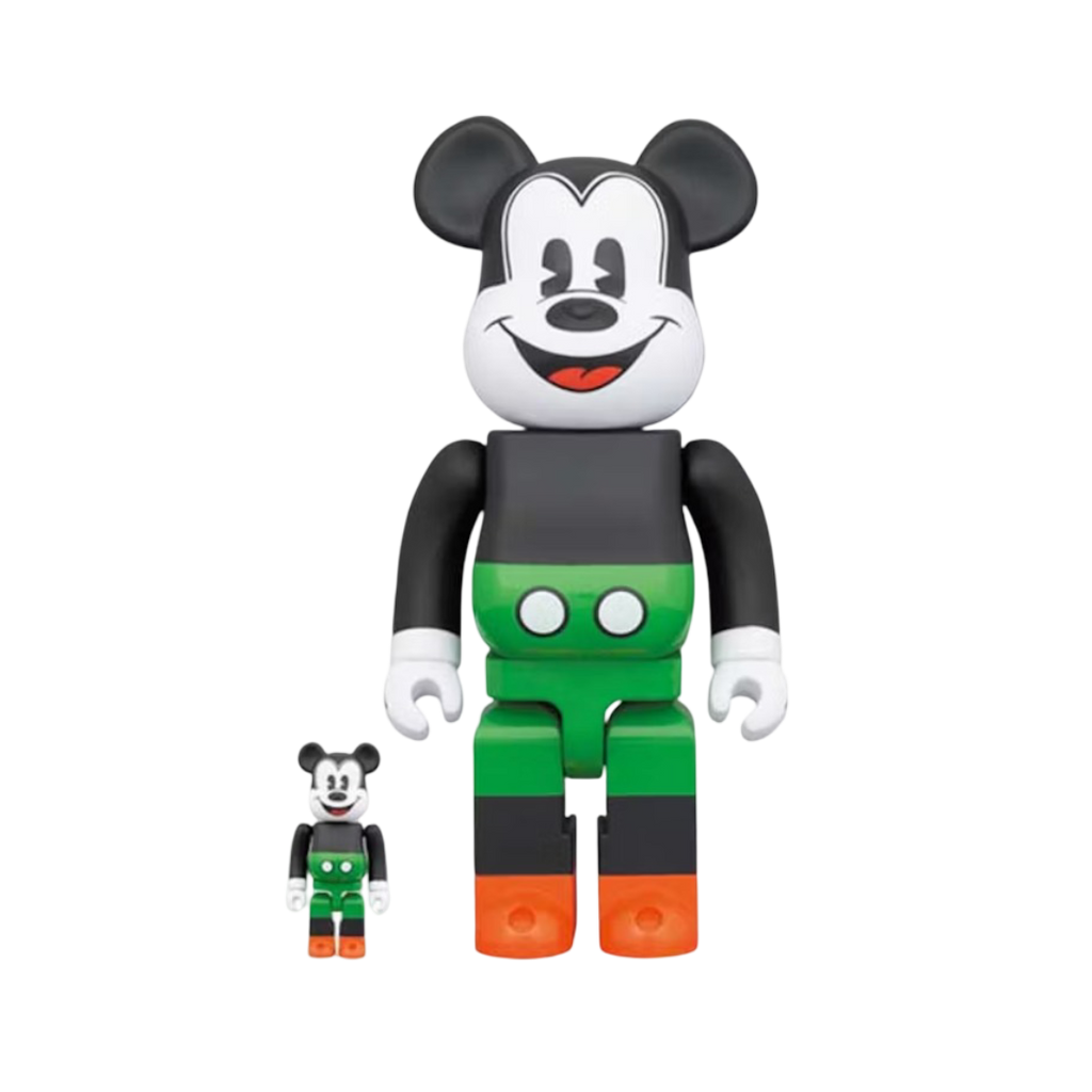 Bearbrick x Disney Mickey Mouse 1930s Poster 100% & 400% Set