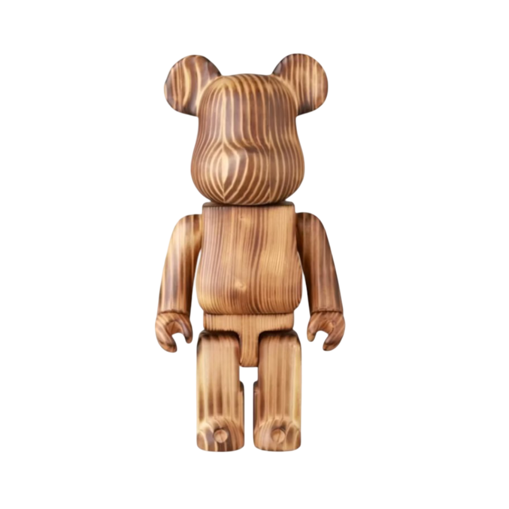Bearbrick Karimoku Burn Wood 400%
