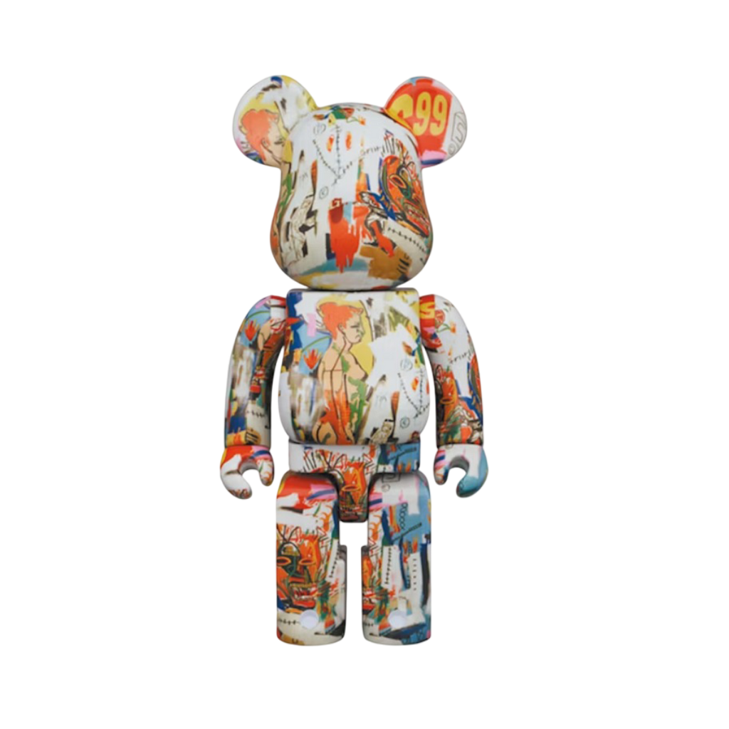 Bearbrick Andy Warhol x JEAN-MICHEL BASQUIAT #4 1000%