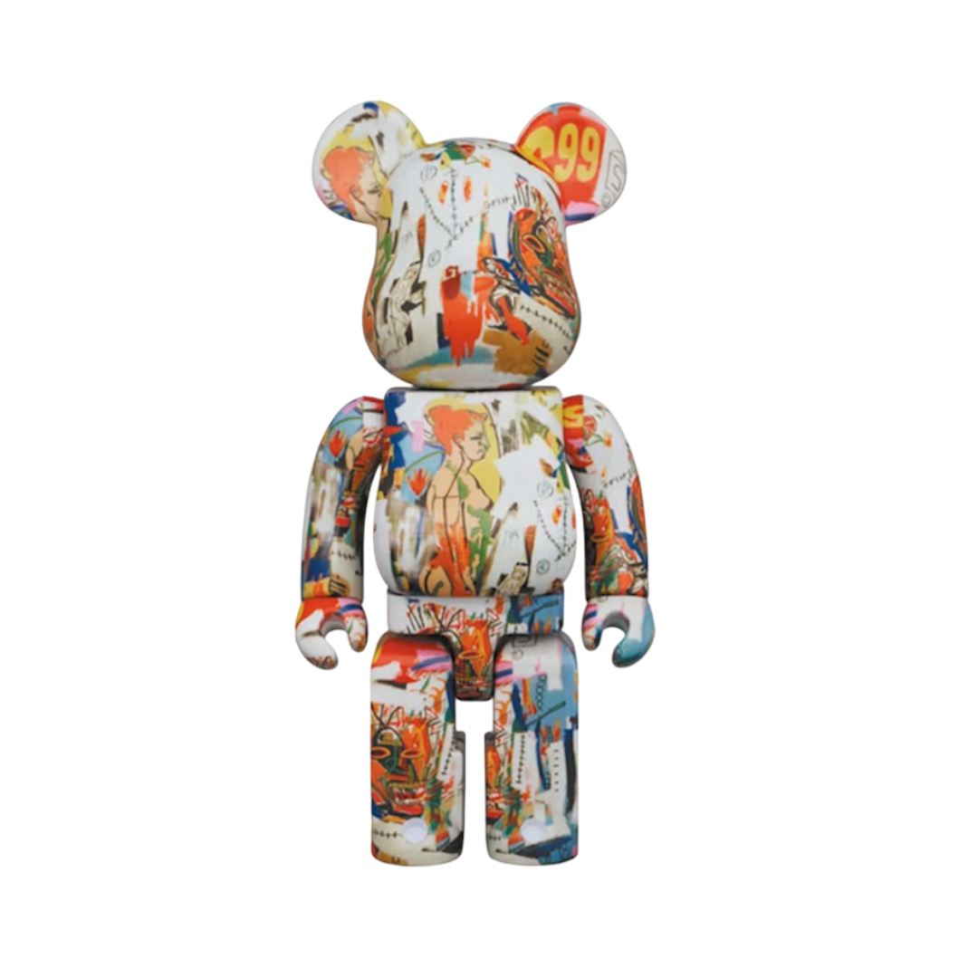 Bearbrick Andy Warhol x JEAN-MICHEL BASQUIAT #4 1000%