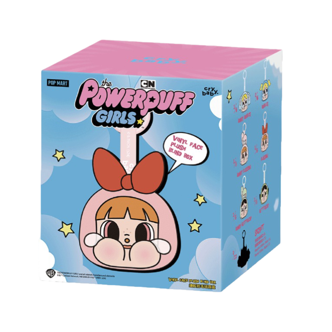 Caja sorpresa de peluche de vinilo de Crybaby Powerpuff Girls