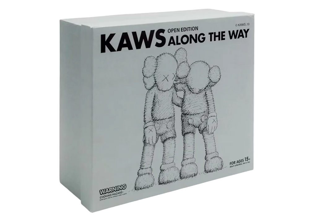 KAWS Along The Way Vinyl Figure Grey