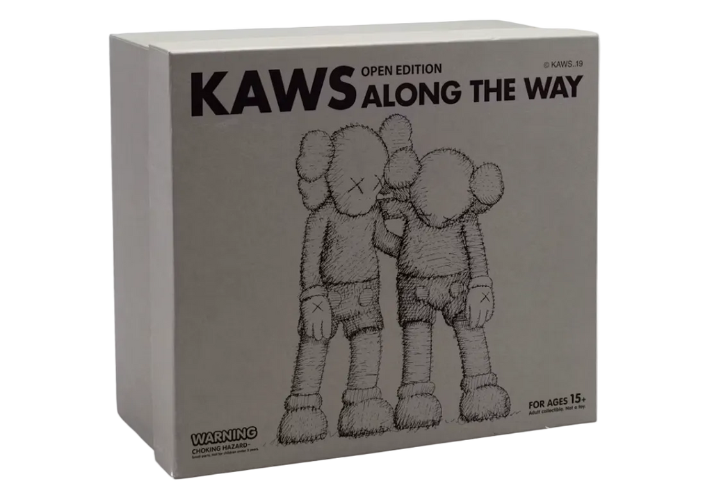 KAWS Along The Way Vinyl Figure Brown