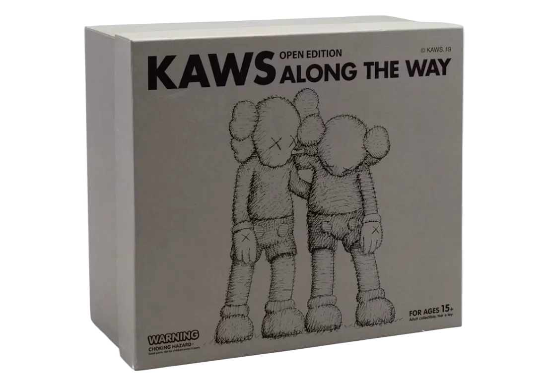 KAWS Along The Way Vinyl Figure Brown