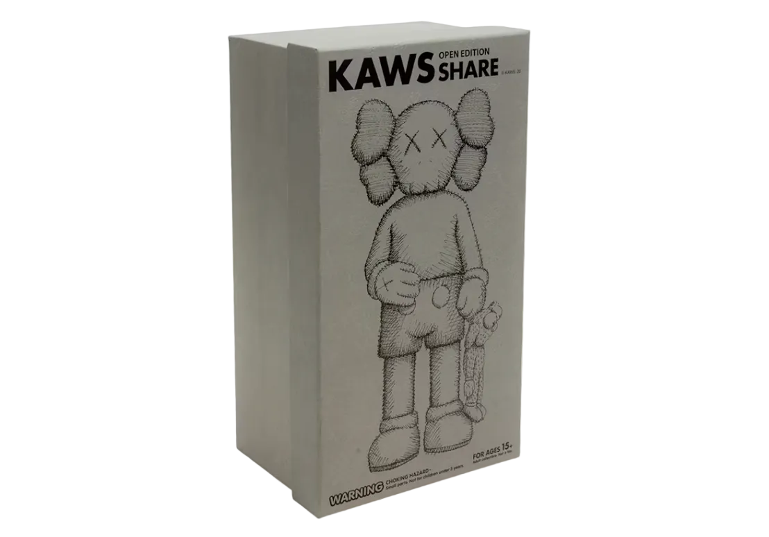 KAWS Share Vinyl Figure Brown
