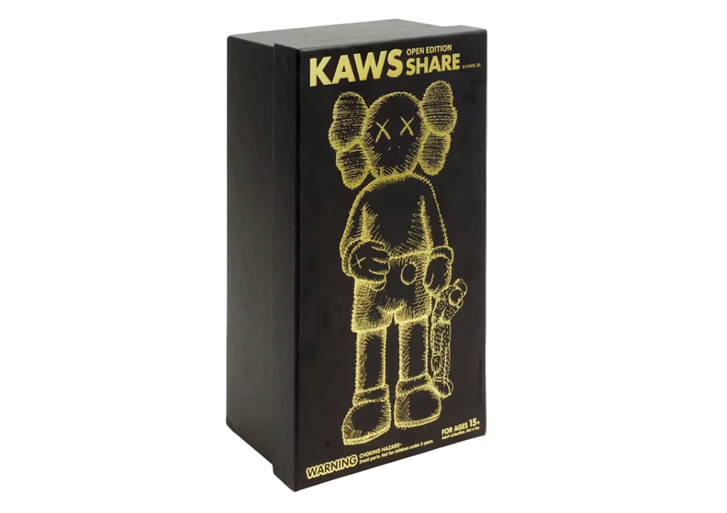 KAWS Share Vinyl Figure Black