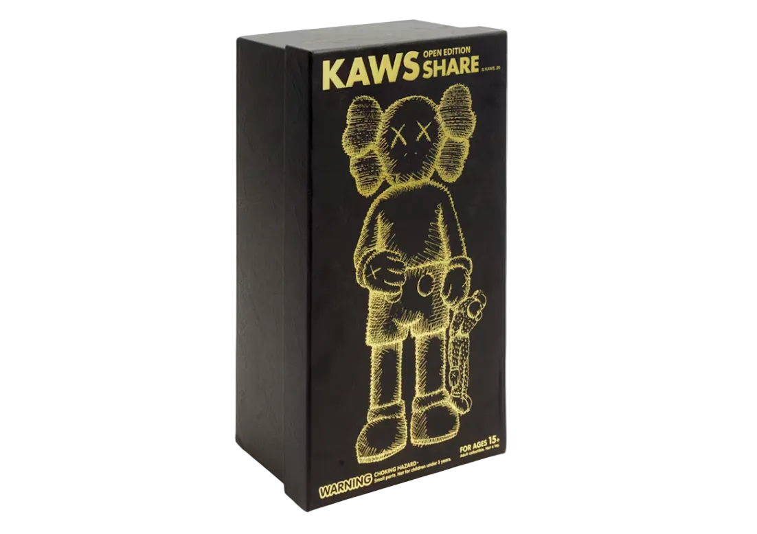 KAWS Share Vinyl Figure Black