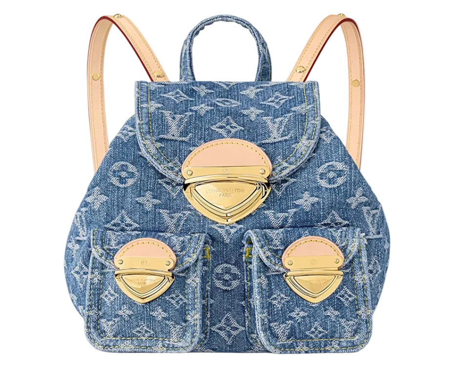 Louis Vuitton Venice Bag Monogram Denim Pre-Loved