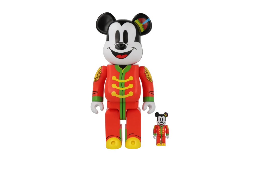 Bearbrick Mickey Mouse The Band Concert 400% & 100% Set