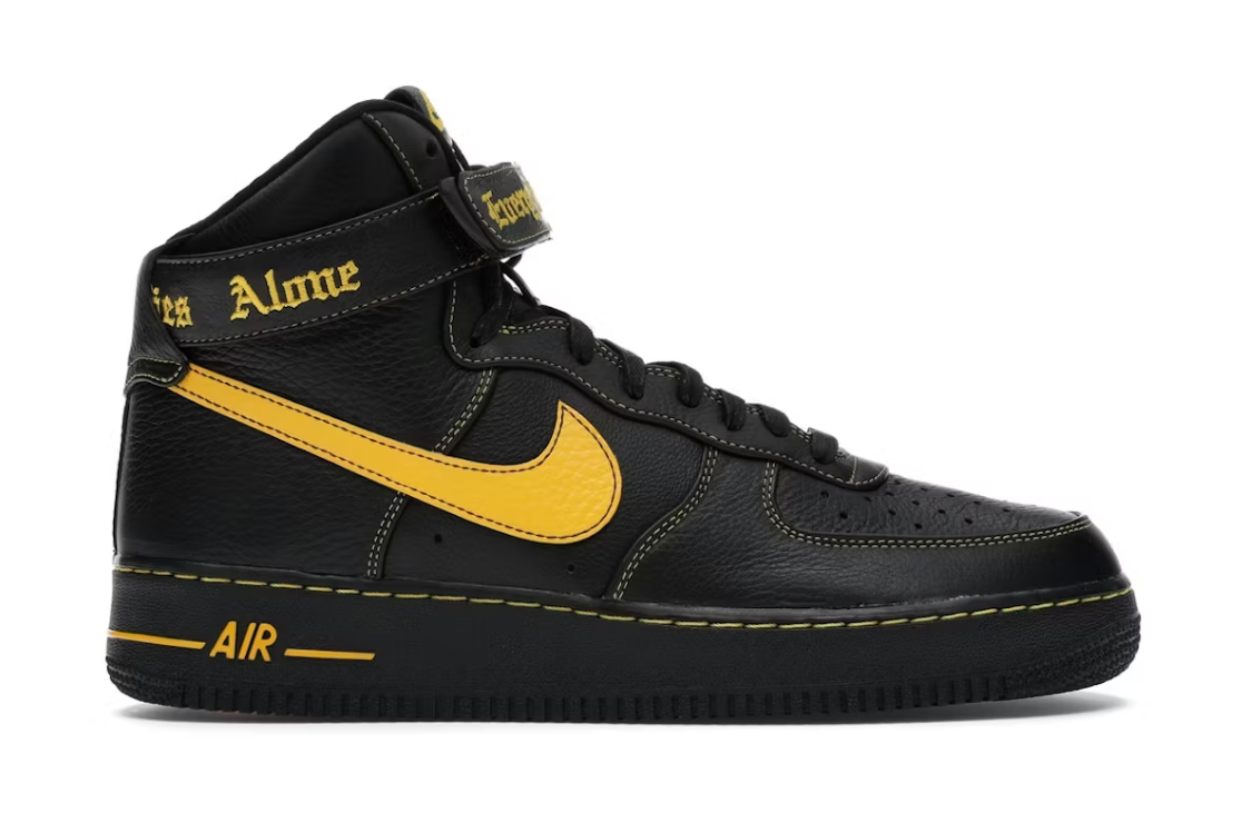 Nike Air Force 1 High x VLONE Black/University Gold