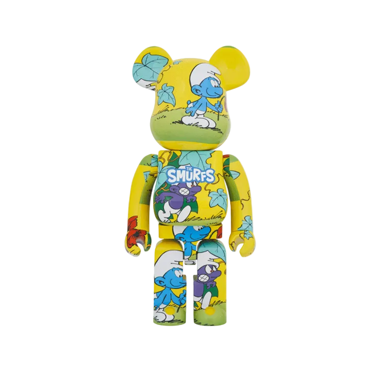 Bearbrick The Purple Smurfs 1000%